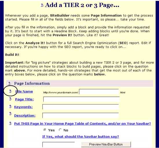 Site Build It! case study keywords