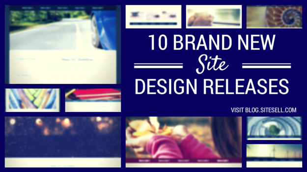10 Brand New Site Designs Released