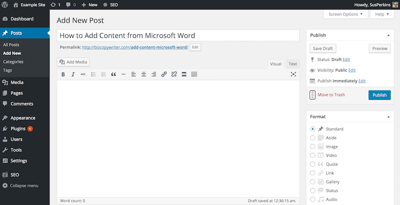 How to Get Your Content into WordPress Without Messing it up. - Solo ...