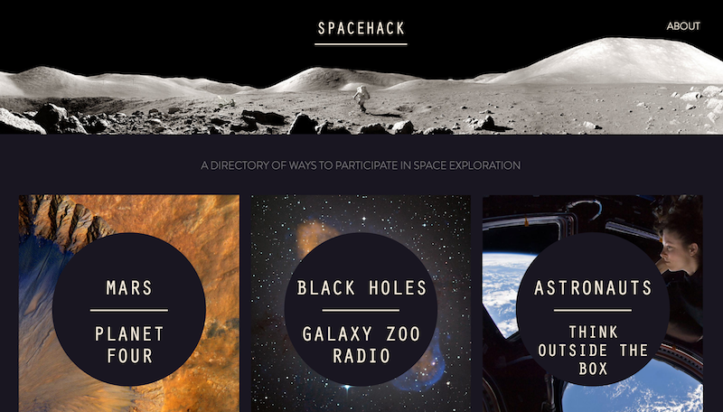 SpaceHack Website