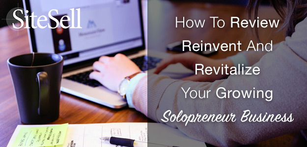 How To Review, Reinvent And Revitalize Your Growing Solopreneur Business