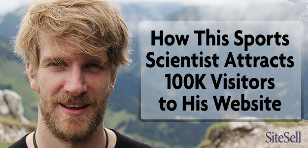 How This Sports Scientist Attracts 100K Visitors to His Website