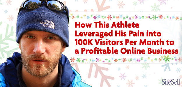 How One Athlete Turned Pain into a 100,000 Visitors/Month
