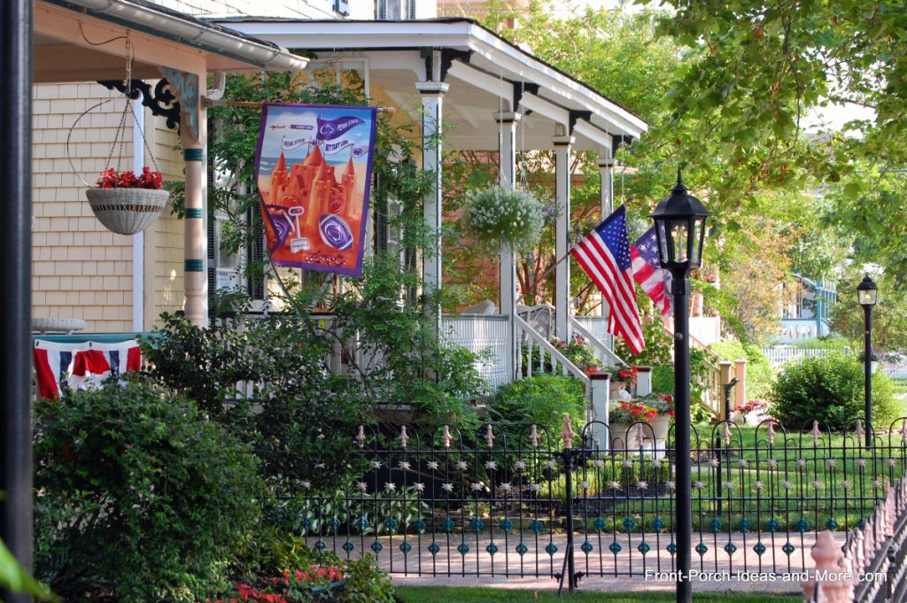 When traveling, Mary and Dave are always on the lookout for beautiful porches.These provide ideas and photos for new content to share with their readers.