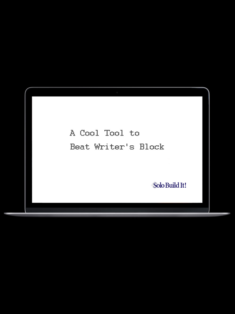 A Cool Tool to Beat Writer\'s Block