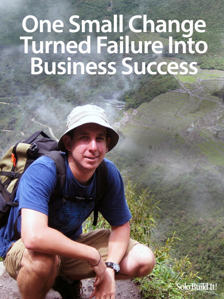 This One Small Change Turned Failure into Online Business Success