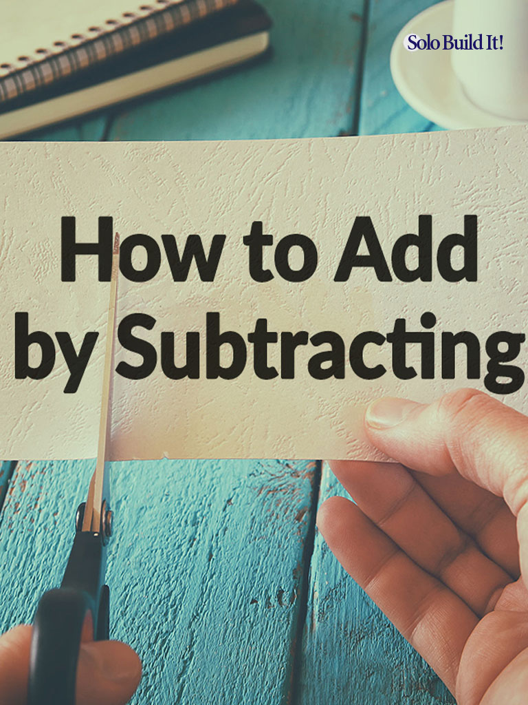 How to Add by Subtracting