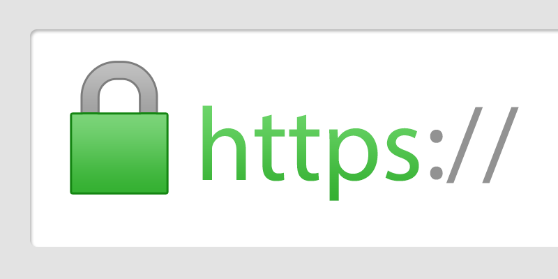 Google HTTPS Secure Address Bar Example