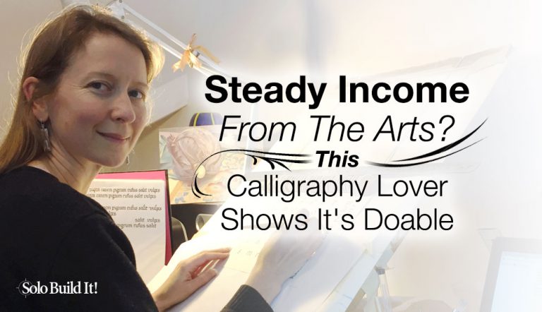 Steady Income From The Arts? This Calligraphy Lover Shows It's Doable