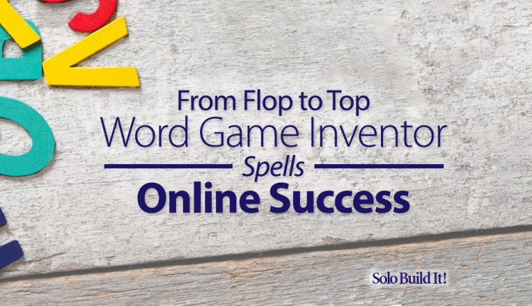 From Flop to Top: Word Game Inventor Spells Online Success