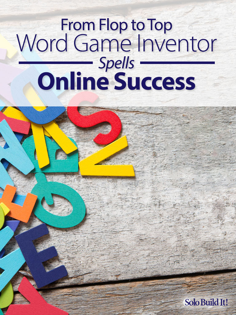 From Flop to Top: Word Game Inventor Spells Online Success