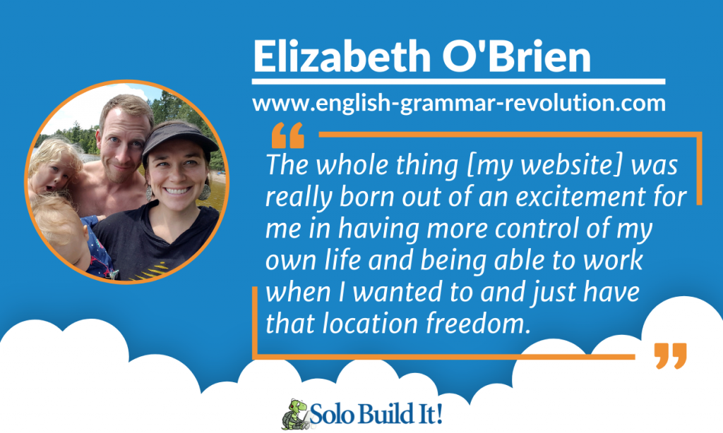 Location Freedom Quote by Elizabeth O'Brien