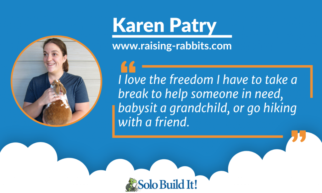 Solopreneur Quote by Karen Patry