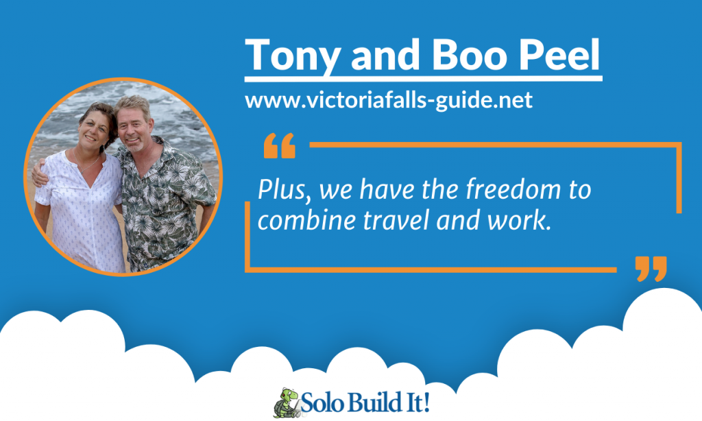 Quote by Tony and Boo Peel