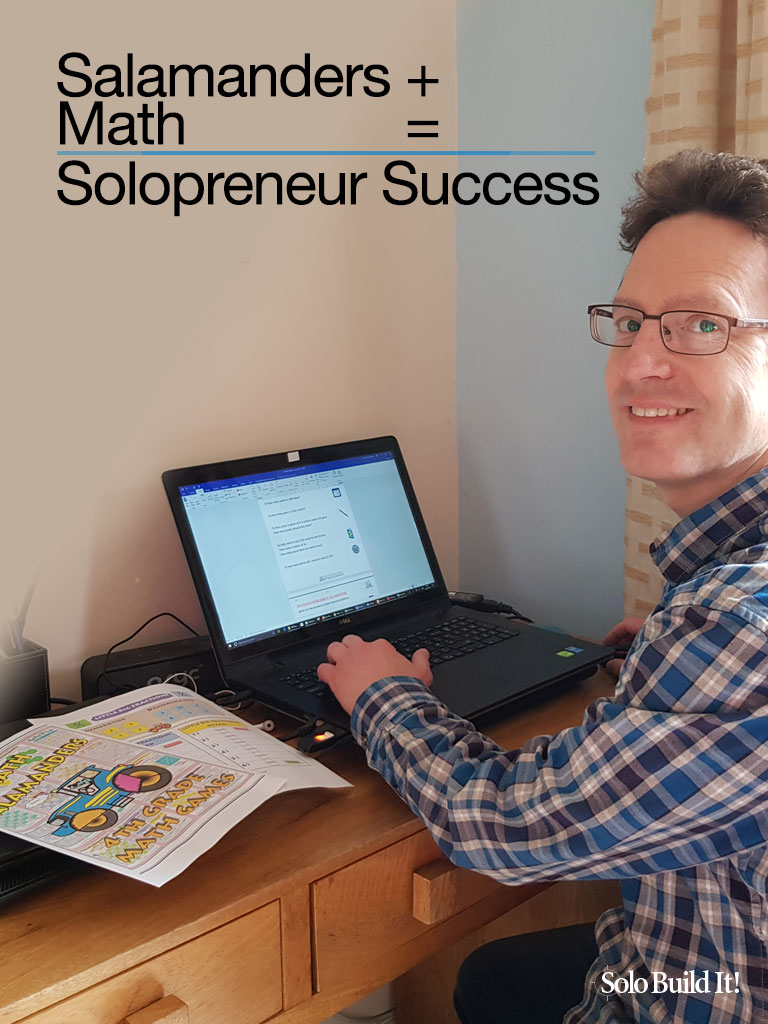 Salamanders Plus Math Equals Solopreneur Success? Here\'s How!