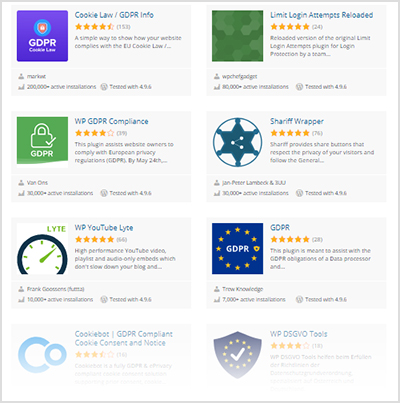 GDPR WordPress Plugins