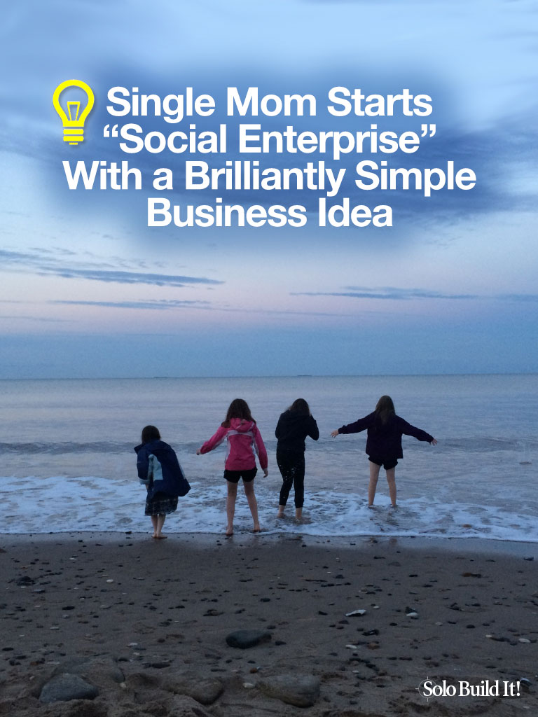 Single Mom Starts \'\'Social Enterprise\'\' With a Brilliantly Simple Business Idea