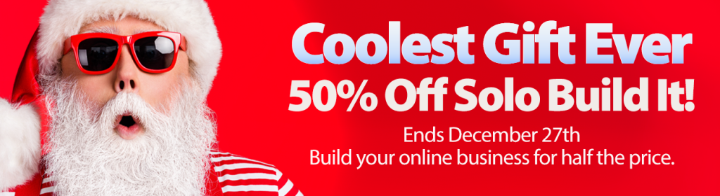 It's the 50% Off SBI! Holiday Special!