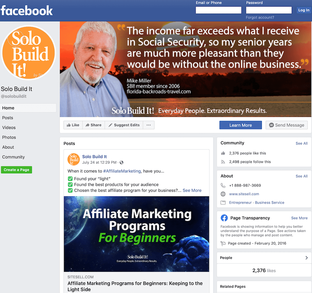 How to Promote your website using Facebook