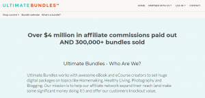 Ultimate Bundles Affiliate Program