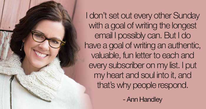 Ann Handley quote