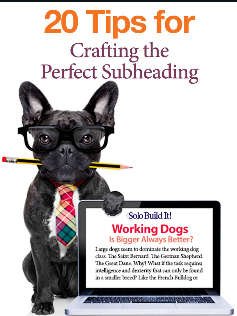 20 Tips for Crafting the Perfect Subheading
