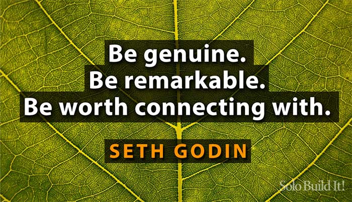 business success quote by seth godin