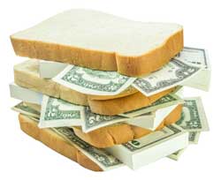 Money Sandwich