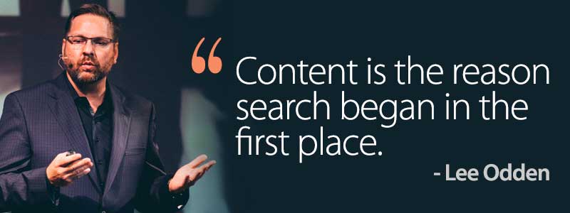 Google Seo Content Quote by Lee Odden
