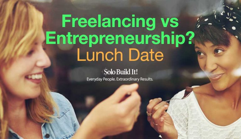 The Freelancing vs Entrepreneurship Lunch Date