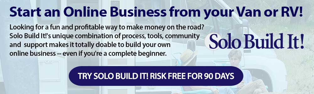 Start an Online Business from your Van or RV!