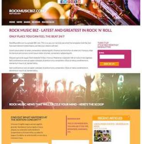 Rock Music Design