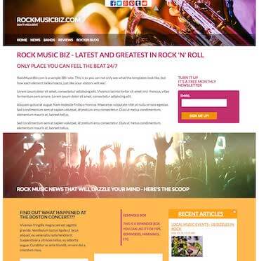 Rock Music Design